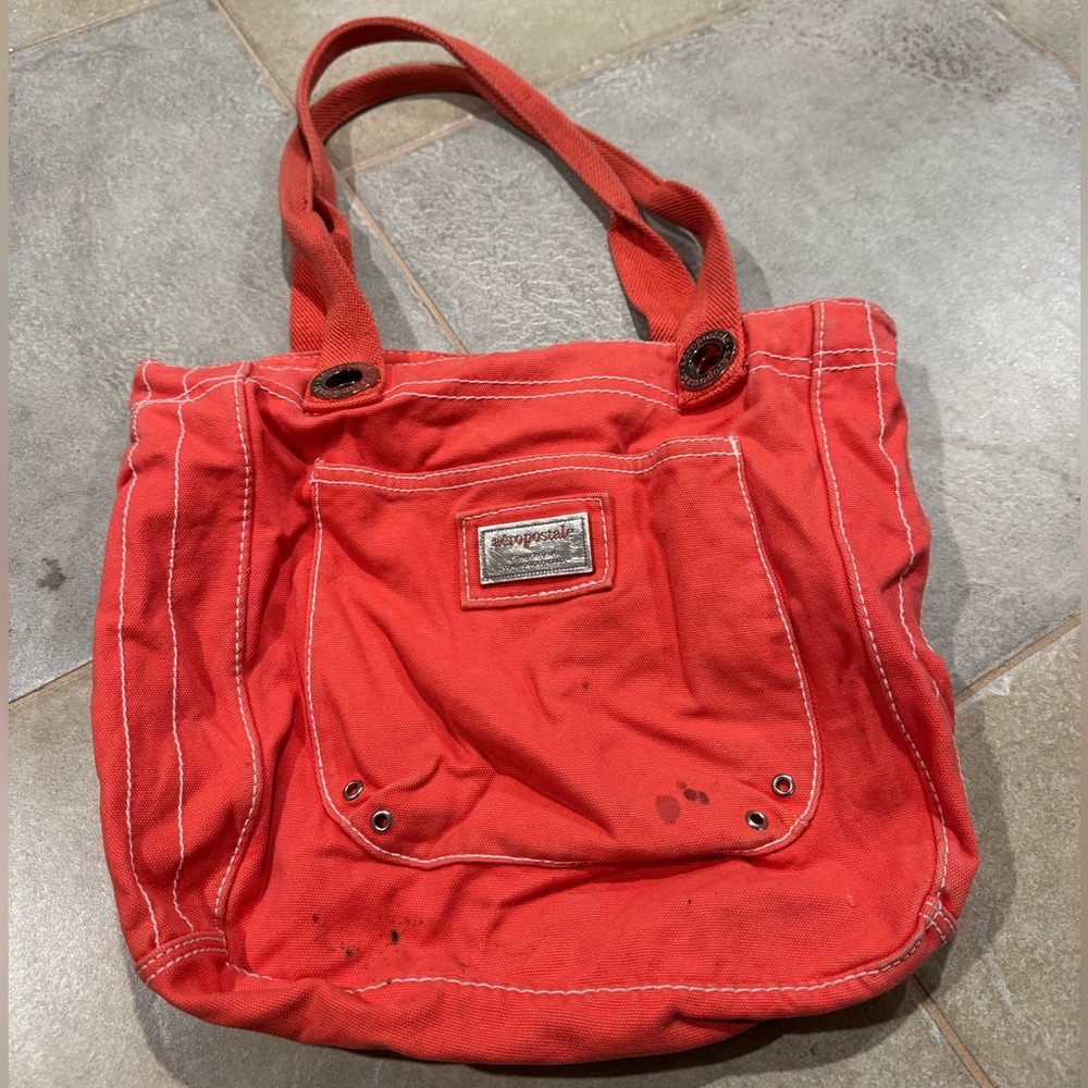 Aeropostale Canvas Tote Bag